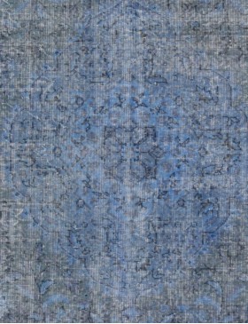 Blau Türkei Vintage Teppich  283 x 170 cm