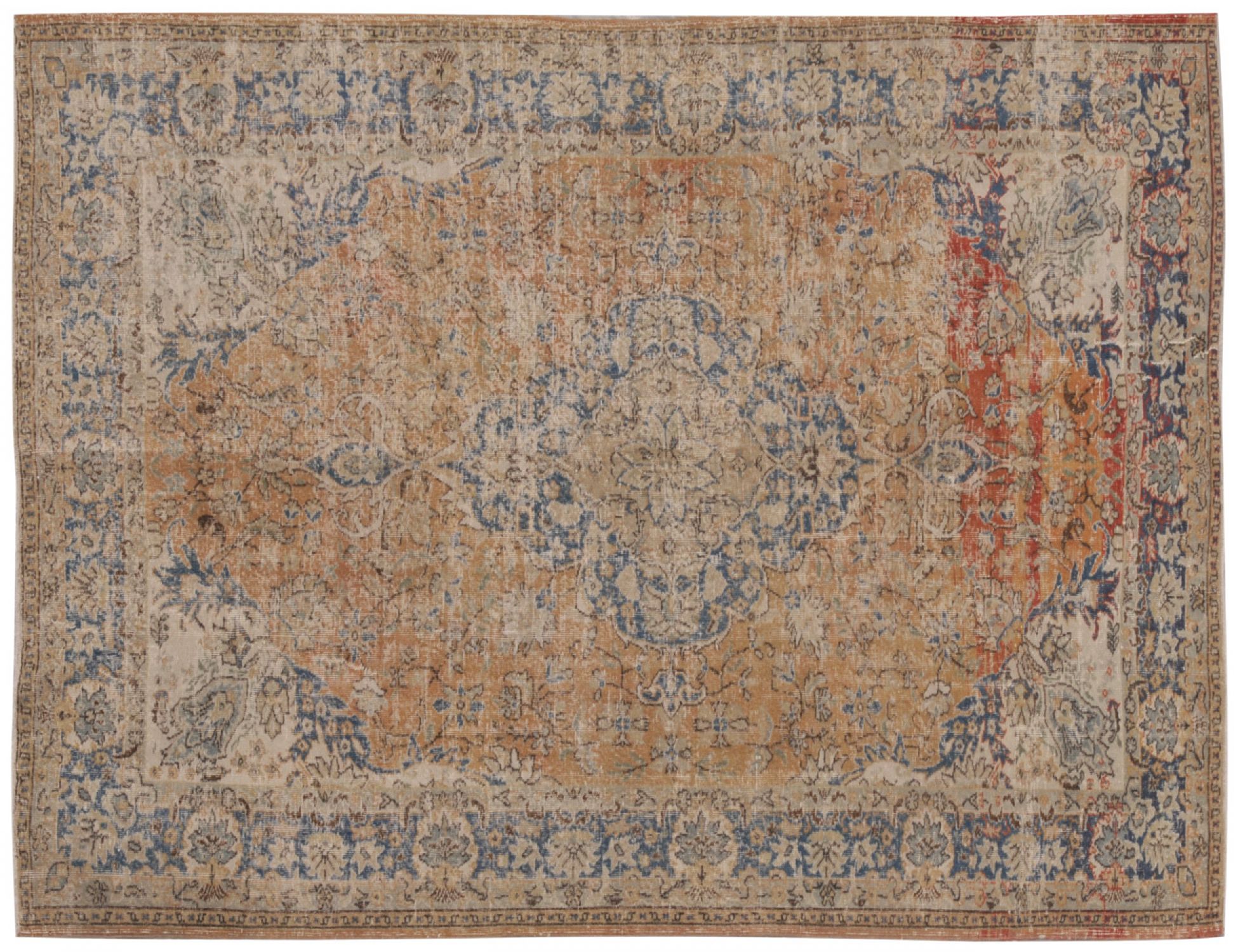 Tappeto Vintage  marrone <br/>303 x 209 cm
