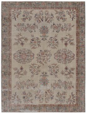 Alfombra vintage 285 X 192 beige