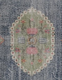 Lila Turkiet Vintage Matta  294 x 188 cm