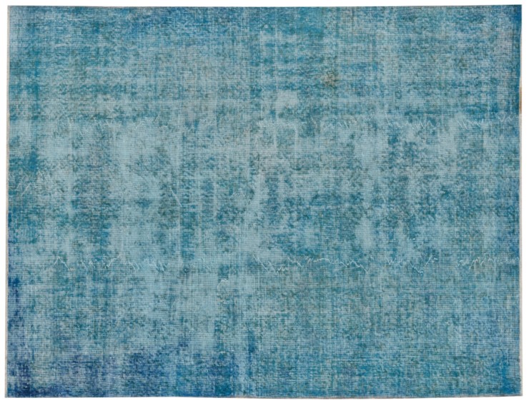 Blau Türkei Vintage Teppich  234 x 163 cm
