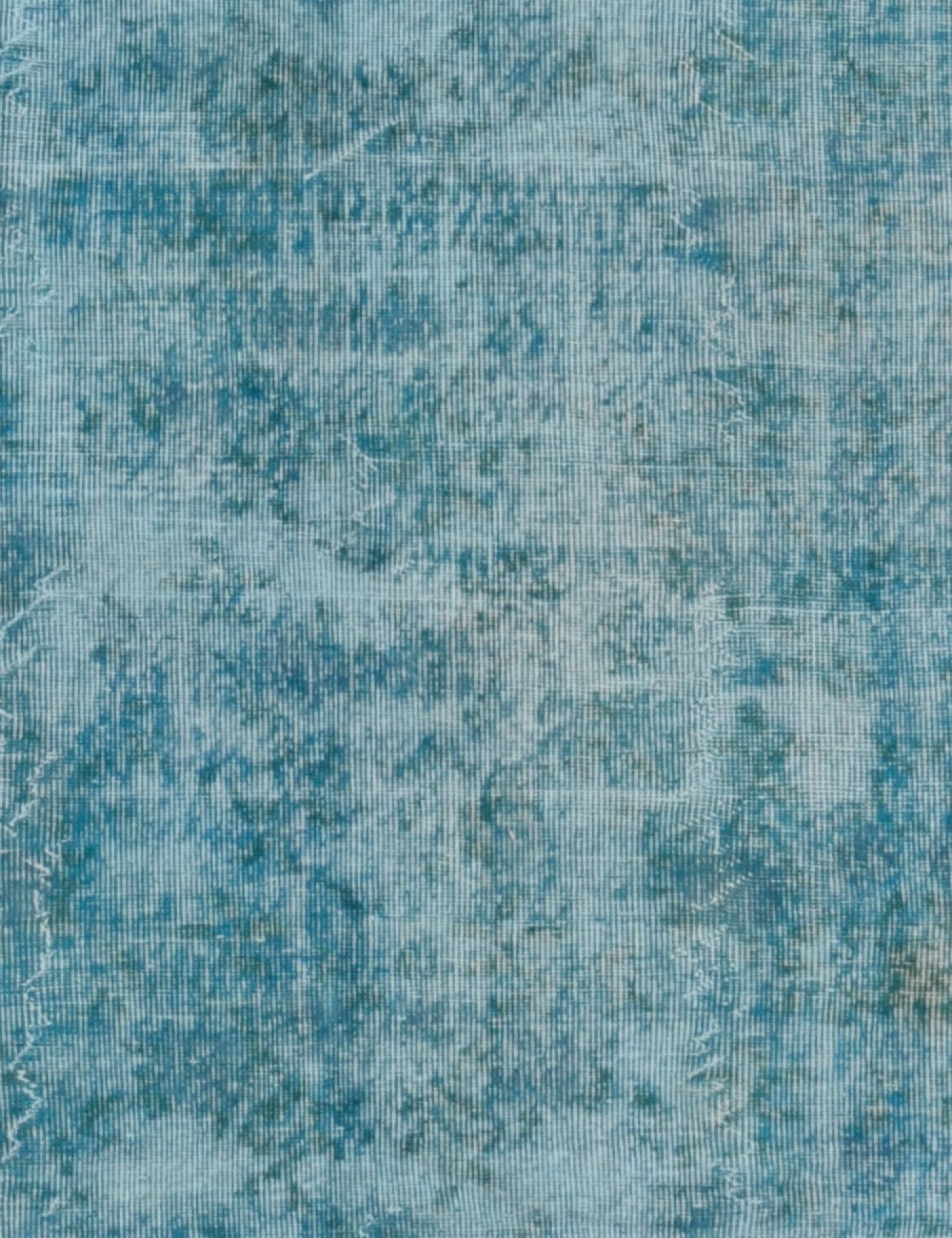 Blau Türkei Vintage Teppich  234 x 163 cm - Einzigartiger handgefertigter Teppich