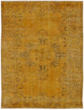 Alfombra vintage 270 X 148 amarillo