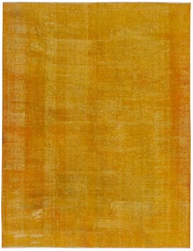 Alfombra vintage 307 X 205 amarillo