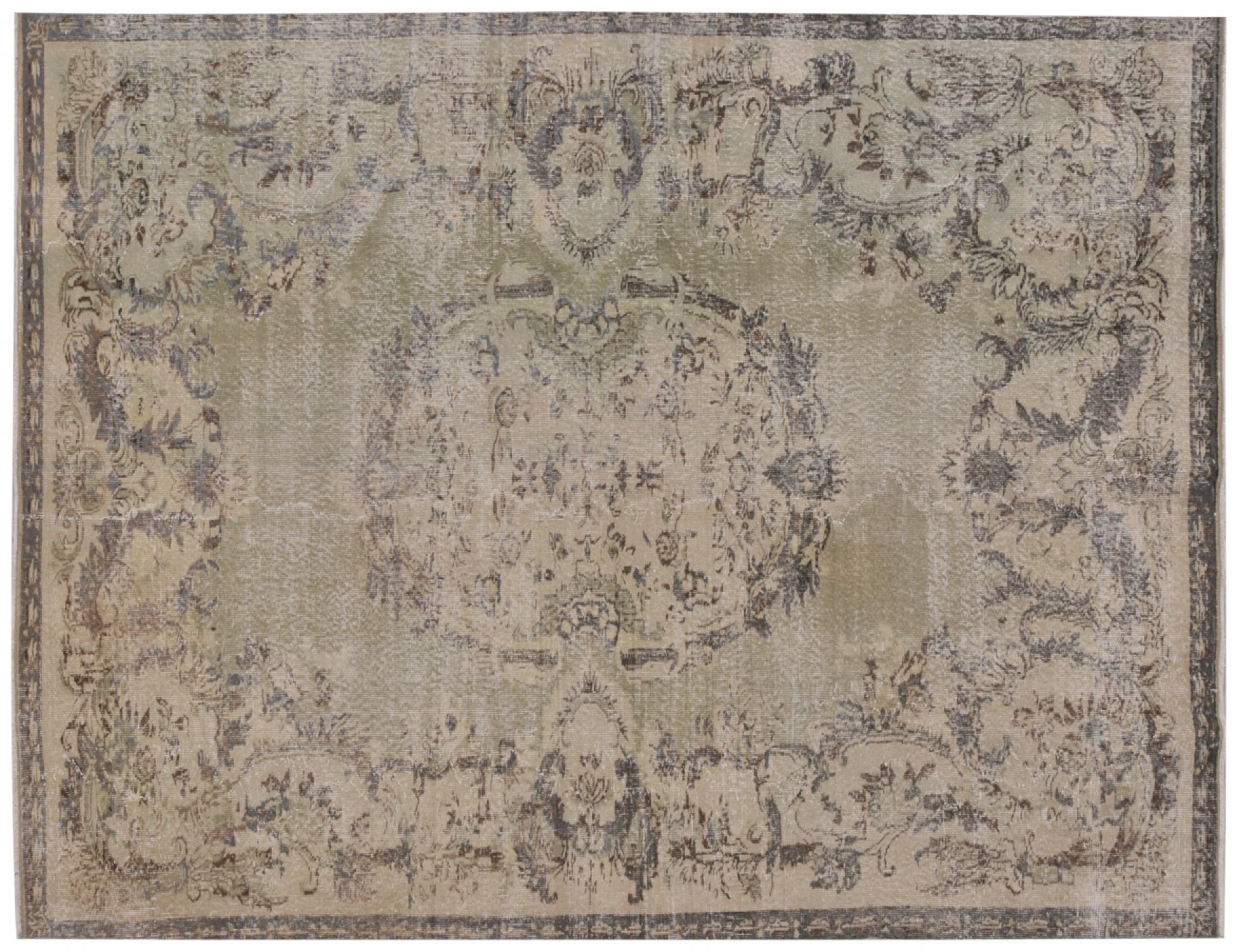 Grey Turkey Vintage Carpet  298 x 206 cm