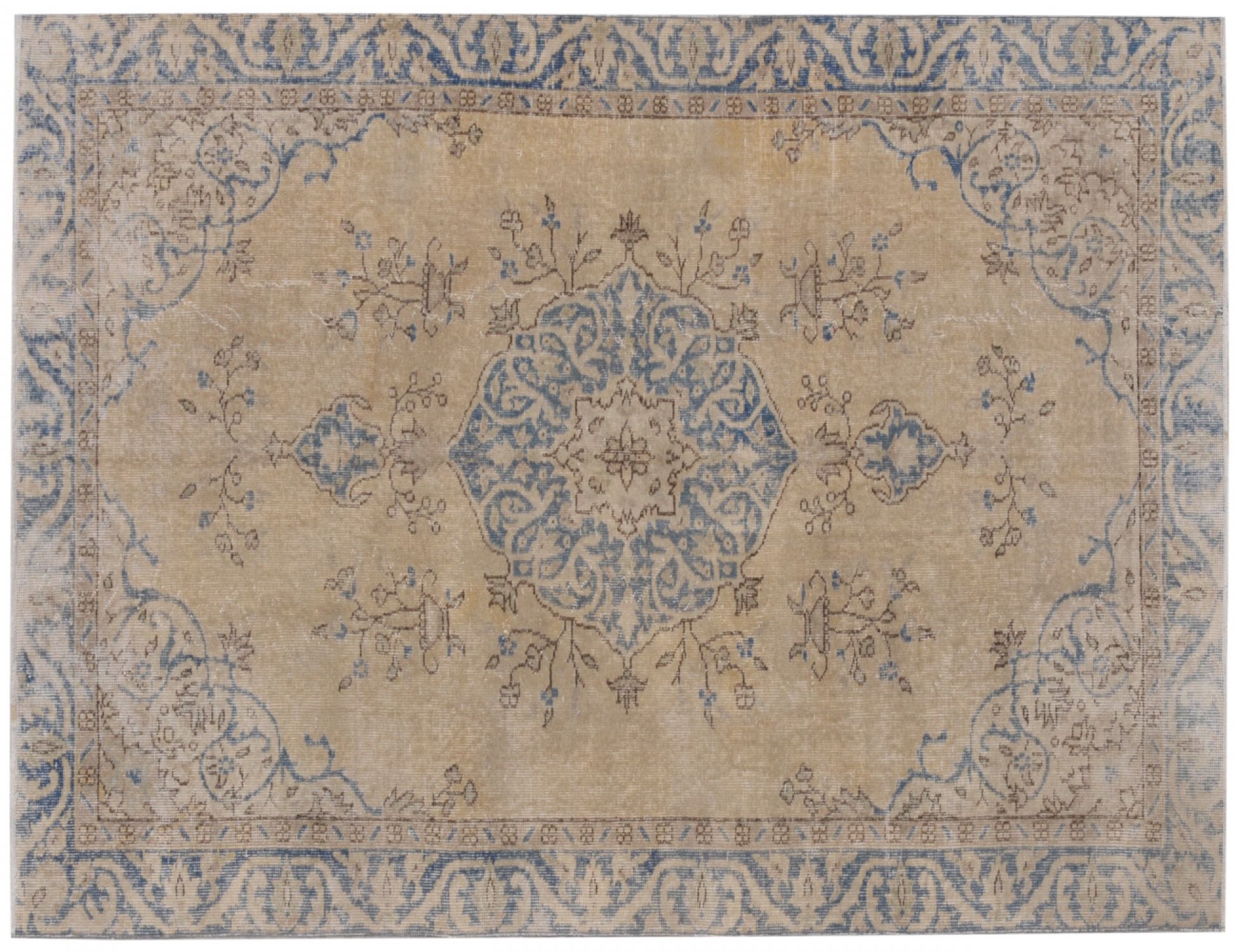 Alfombra vintage  beige <br/>248 x 150 cm