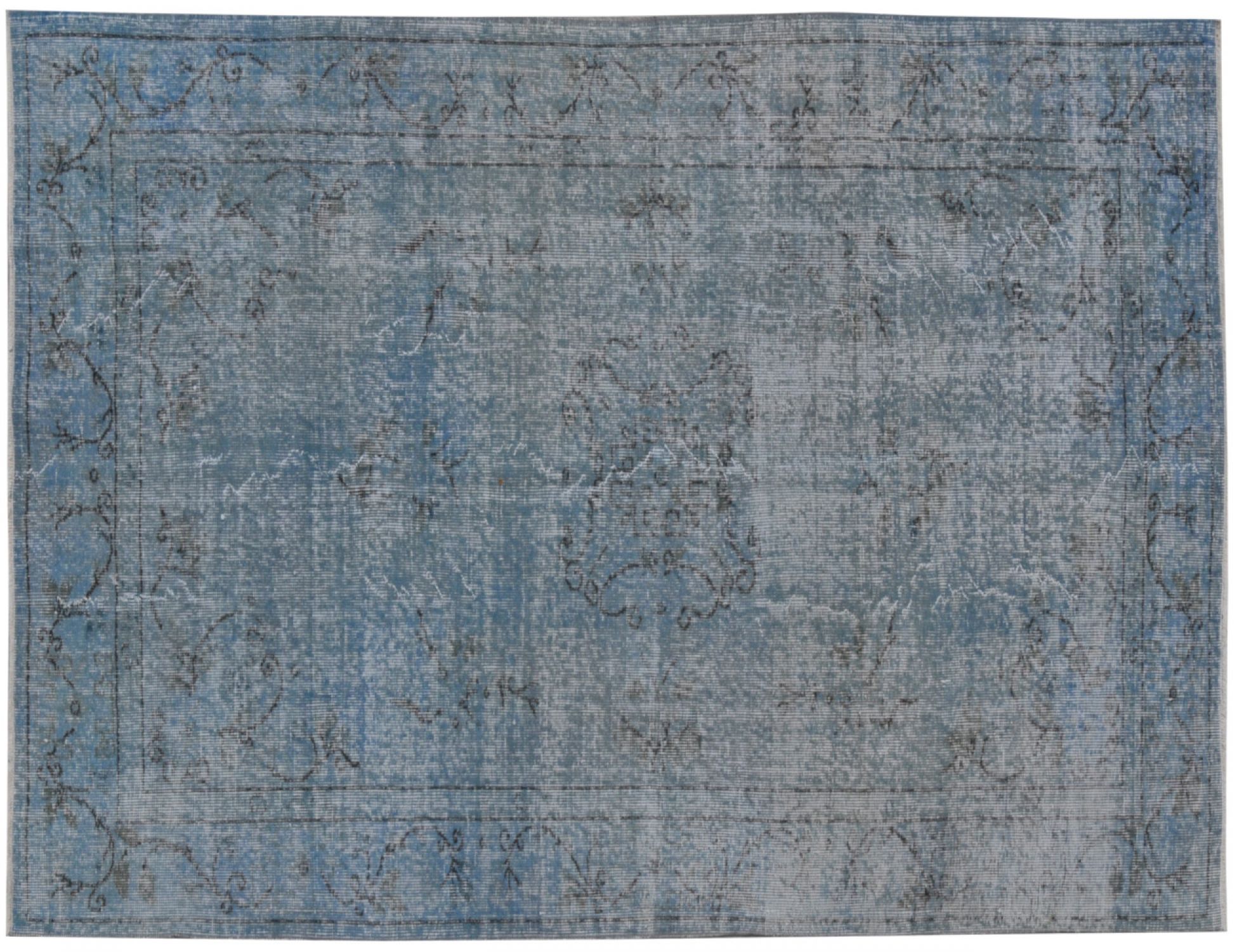Tappeto Vintage  blu <br/>226 x 141 cm