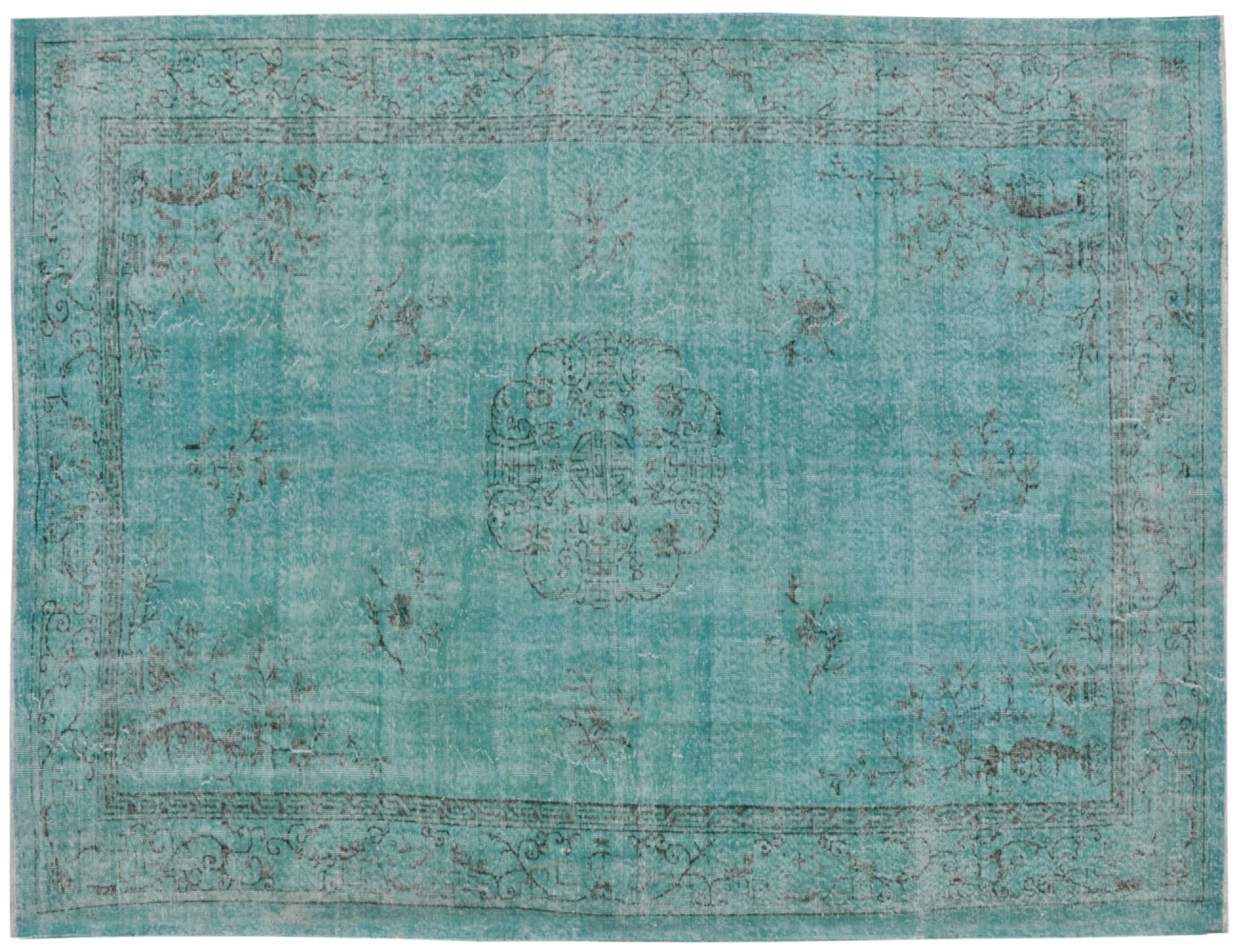 Tappeto Vintage  blu <br/>340 x 220 cm