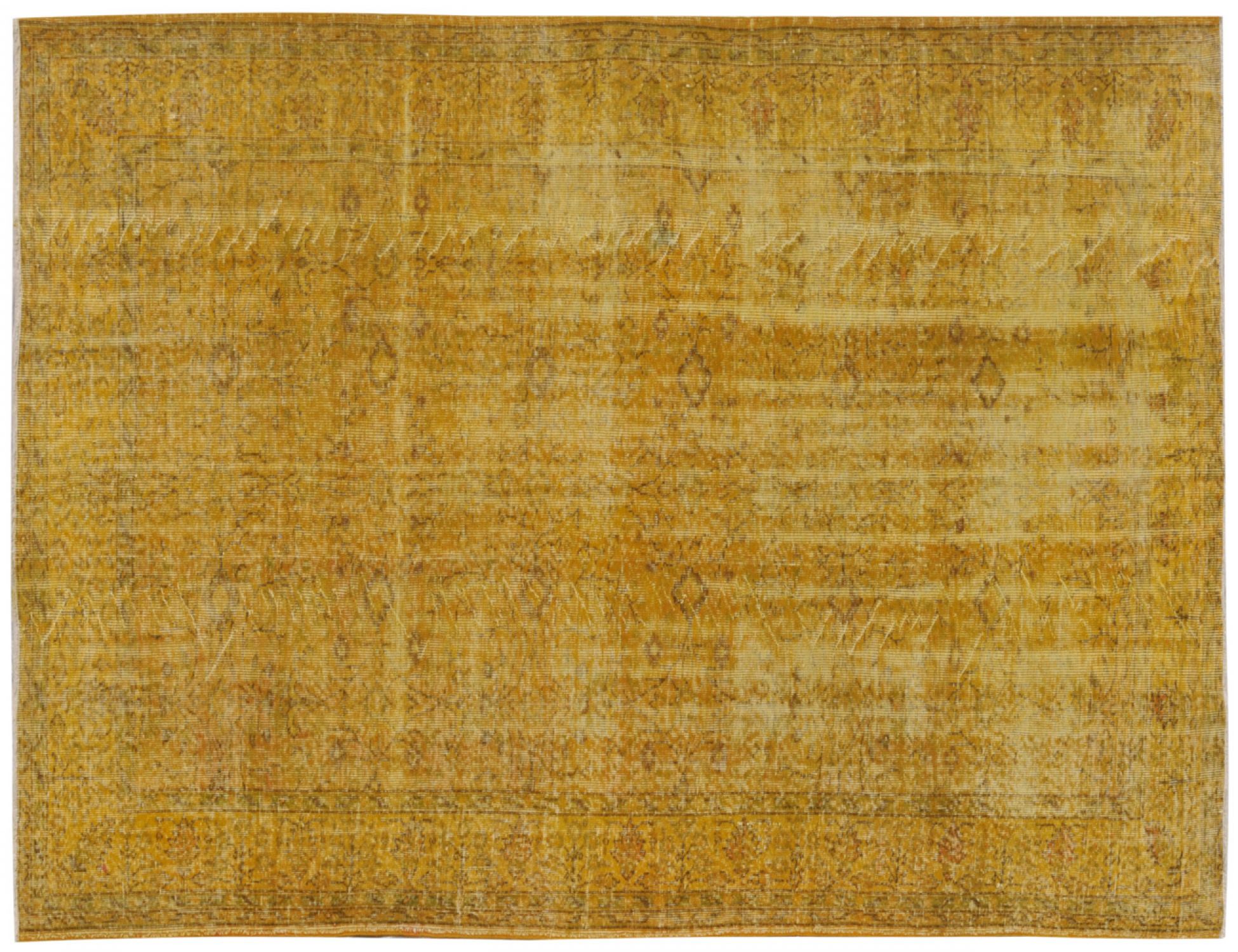  Vintage Tapijt  geel <br/>288 x 196 cm