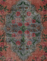 Rosso Turco Tappeto Vintage 215 x 116 cm - view 3