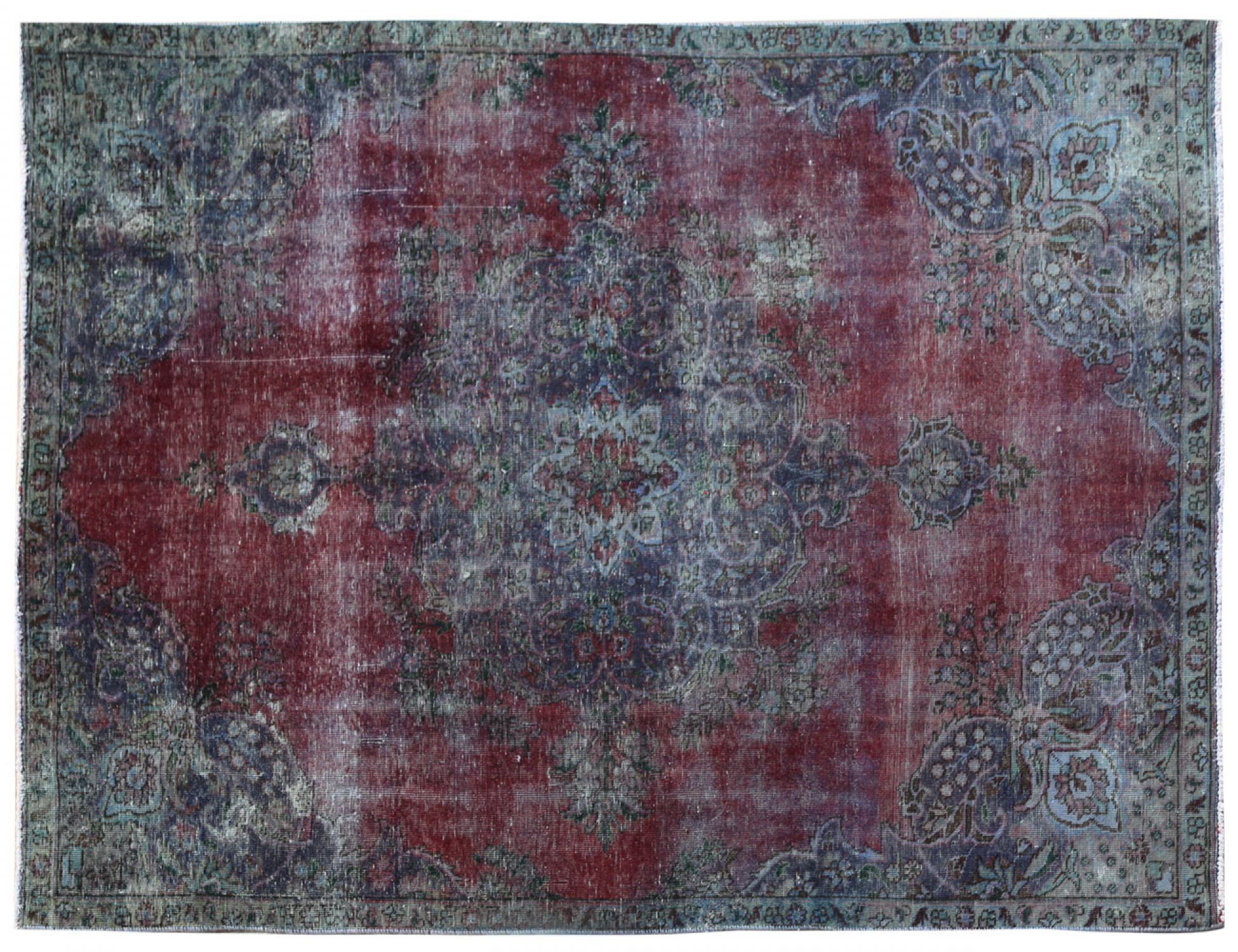 Vintage Teppe  blå <br/>265 x 179 cm