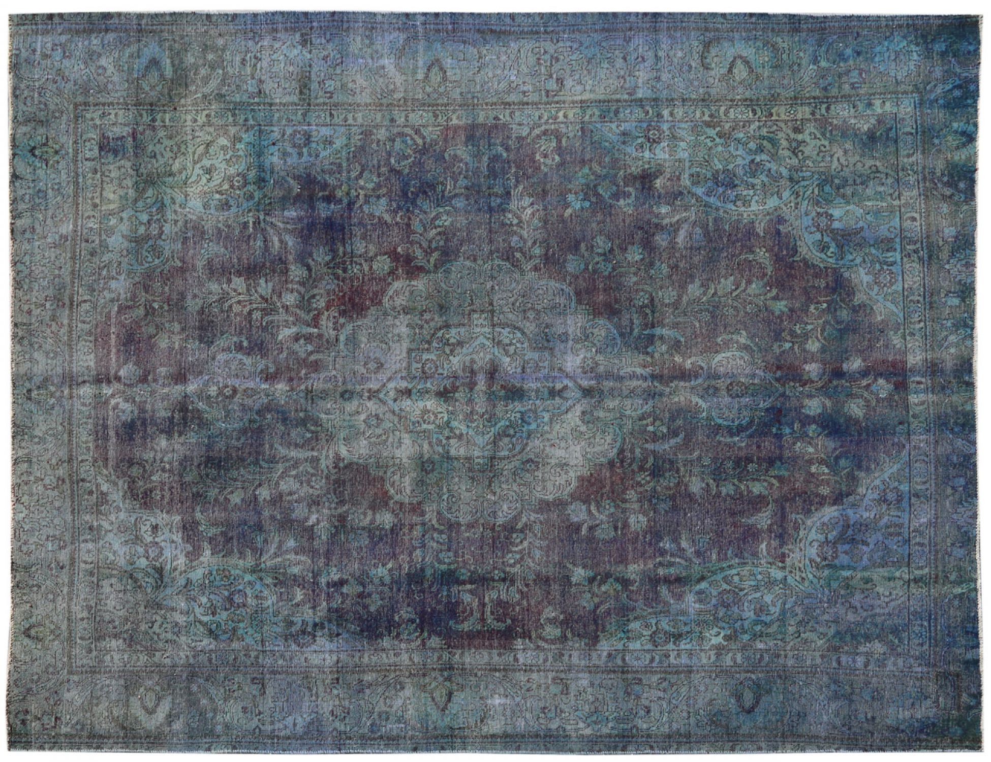 Tappeto Vintage  blu <br/>350 x 280 cm