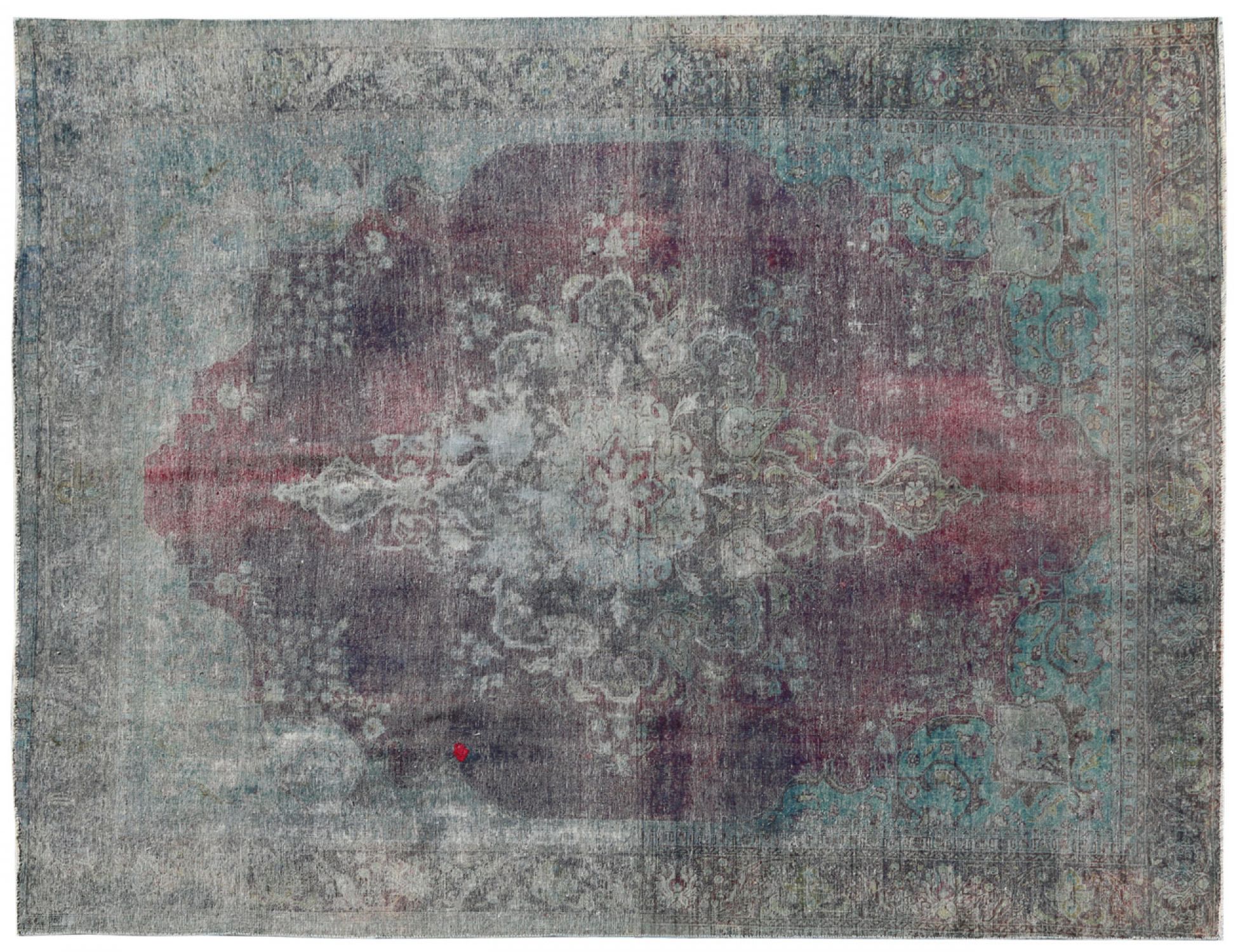 Tappeto Vintage  blu <br/>373 x 280 cm