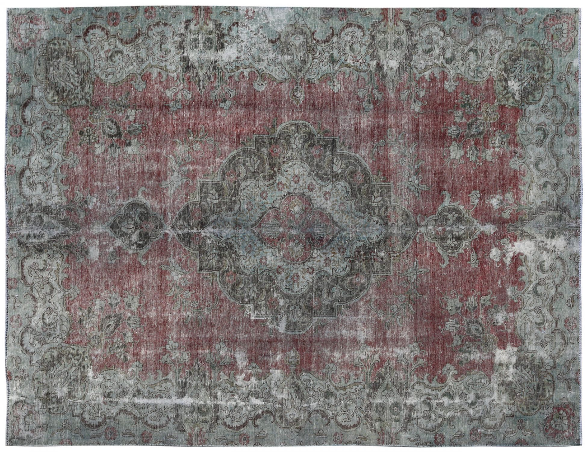 Vintage Teppich  blau <br/>288 x 203 cm