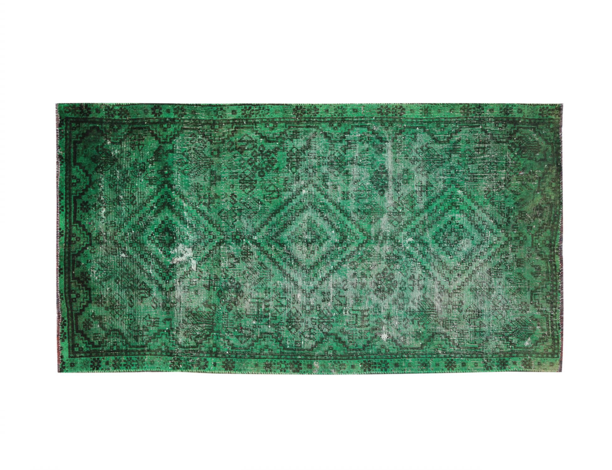 Tappeto Vintage  verde <br/>180 x 100 cm