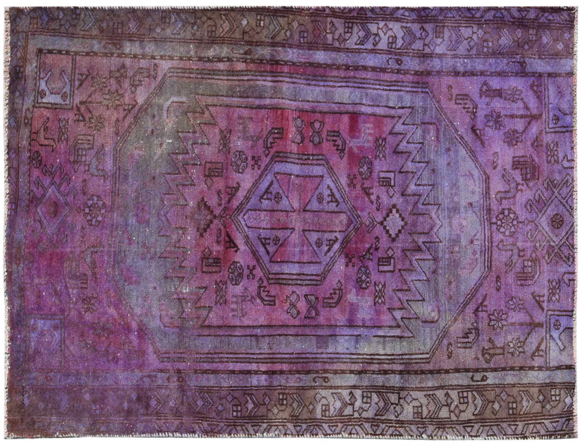 Tappeto Vintage  viola <br/>180 x 125 cm