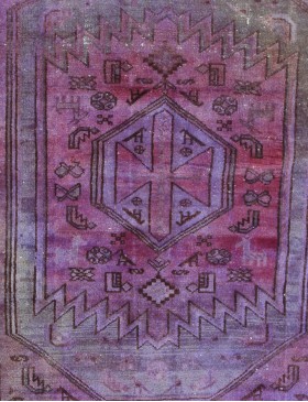 Lila Persien Vintage Teppich  180 x 125 cm