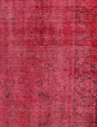 Rot Persien Vintage Teppich 285 x 130 cm - view 3