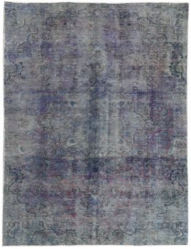  Vintage Tapis 244 X 157 bleu