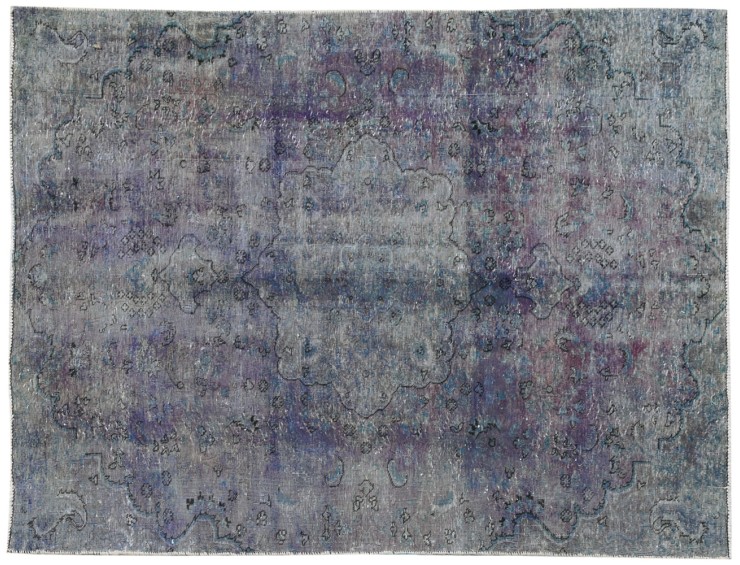 Blu Persiano Tappeto Vintage 244 x 157 cm
