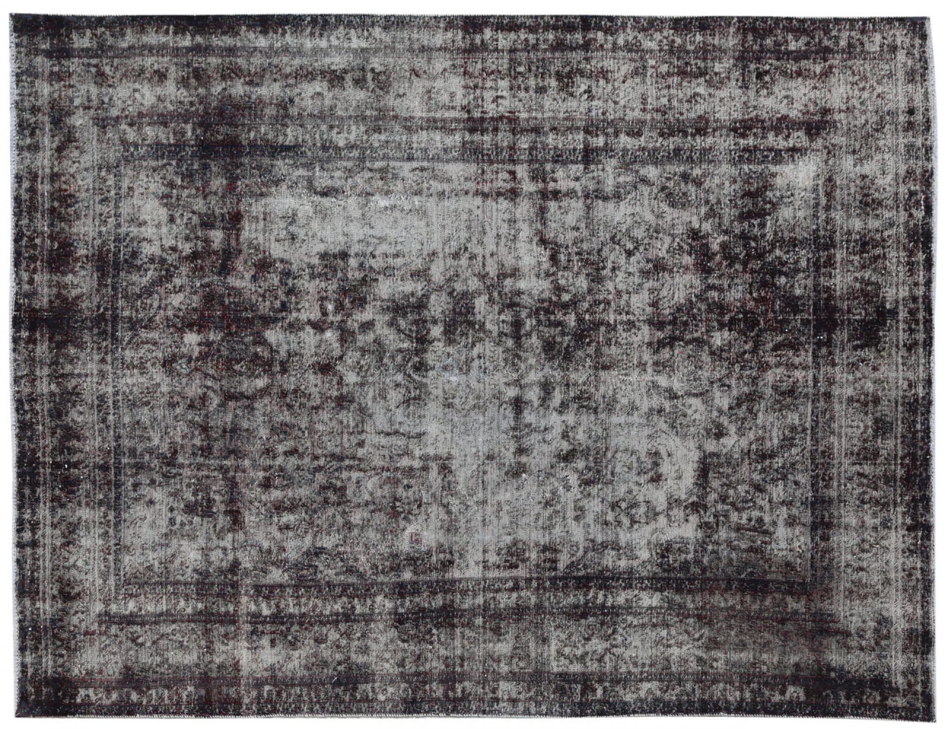 Vintage Teppich  schwarz  336 x 240 cm