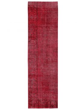 Alfombra vintage 340 X 100 rojo