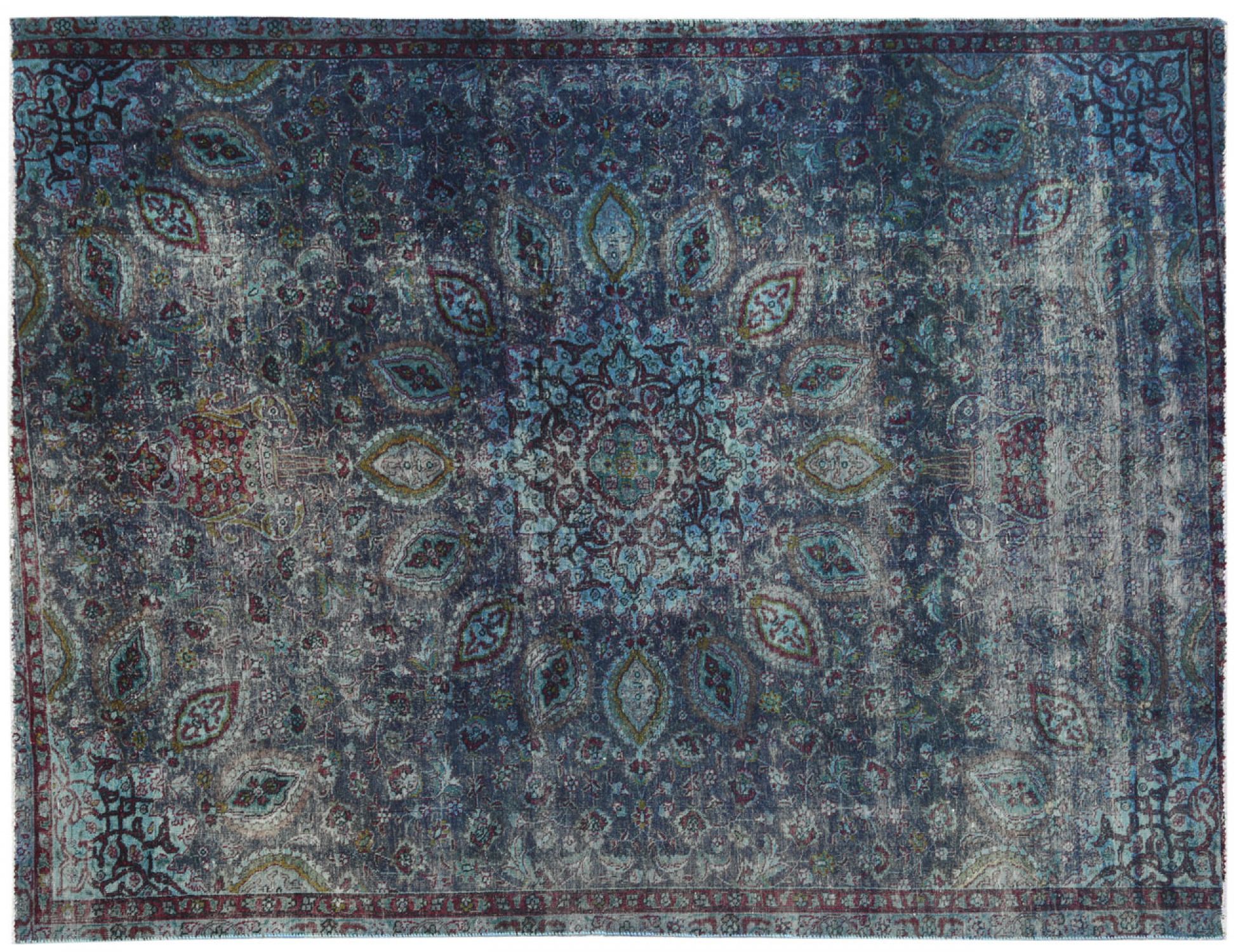Vintage Carpet  blue <br/>282 x 214 cm