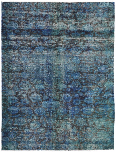 Blau Persien Vintage Teppich 290 x 157 cm