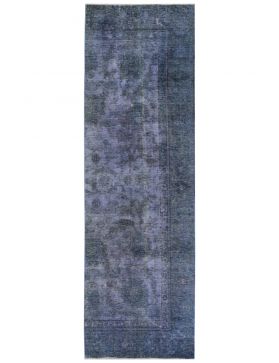 Vintage Teppich 320 X 104 blau