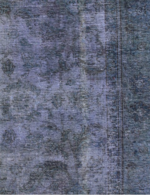 Blu Persiano Tappeto Vintage  320 x 104 cm