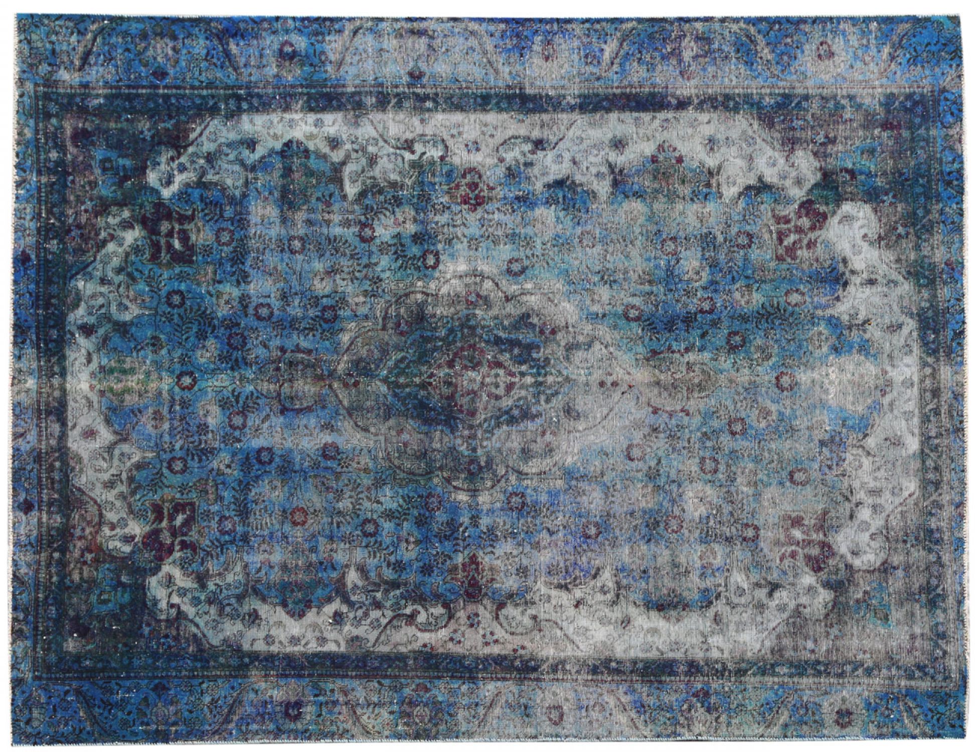 Tappeto Vintage  blu <br/>290 x 232 cm