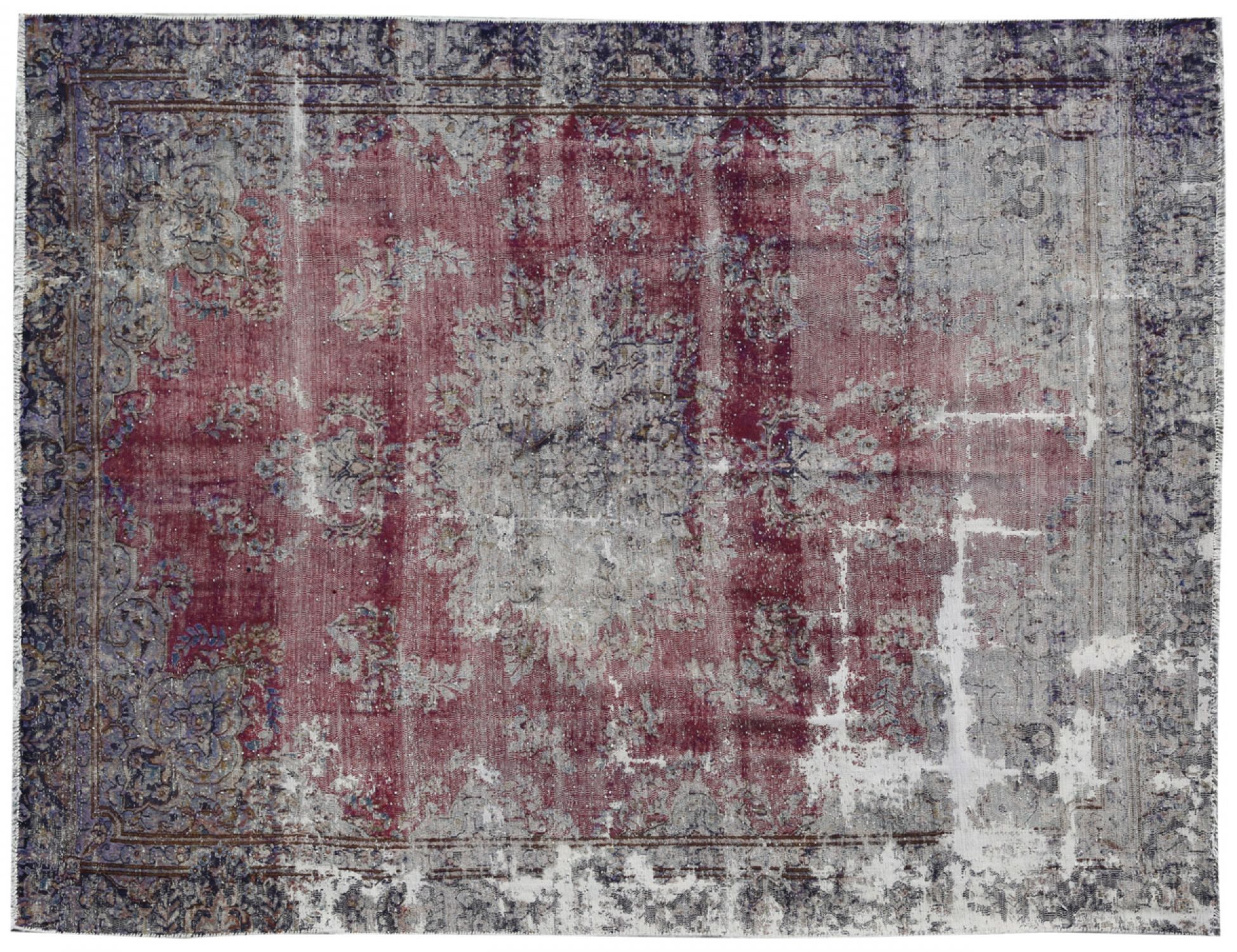 Tappeto Vintage  grigo <br/>250 x 190 cm
