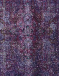 Lila Persien Vintage Matta  128 x 78 cm