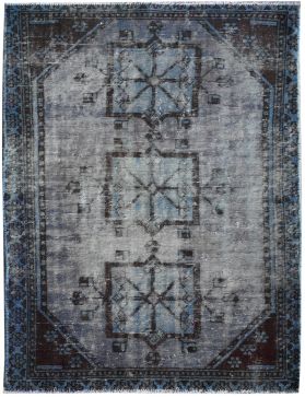 Alfombra vintage 177 X 104 azul