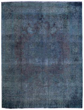 Vintage Teppich 251 X 182 blau