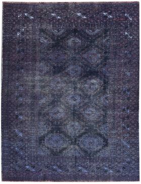 Vintage Carpet 259 X 180 sininen