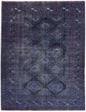  Vintage Tapis 259 X 180 bleu