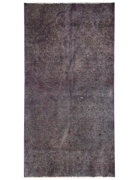 Lila Persien Vintage Teppich 200 x 109 cm