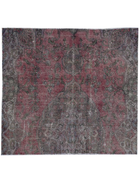 Grau Persien Vintage Teppich 165 x 209 cm