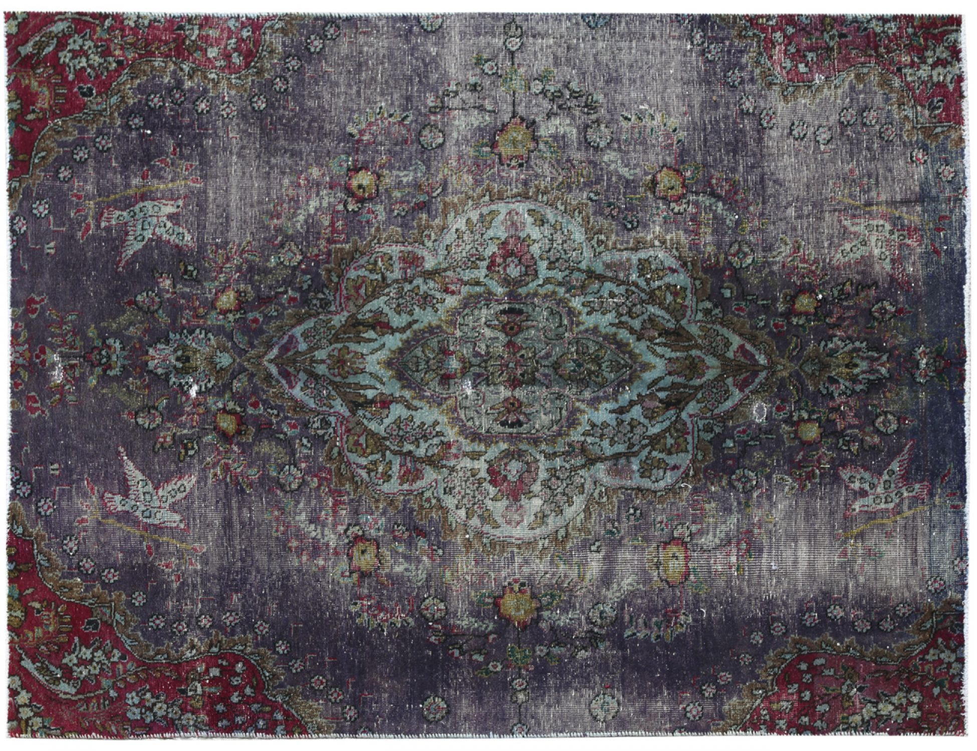 Tappeto Vintage  grigo <br/>218 x 158 cm