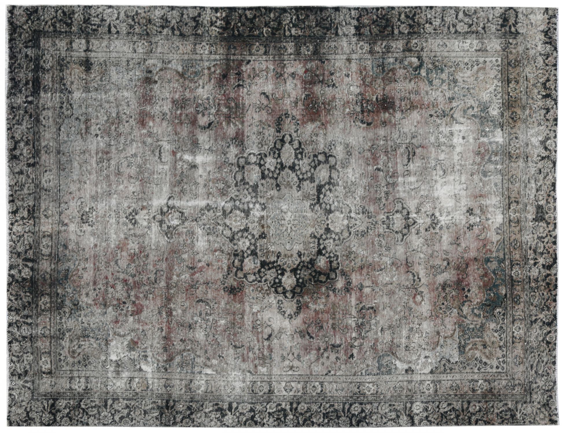 Tappeto Vintage  grigo <br/>355 x 251 cm