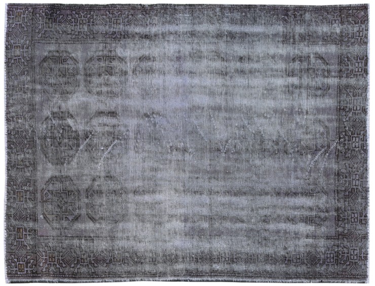 Grigio Persiano Tappeto Vintage 200 x 120 cm