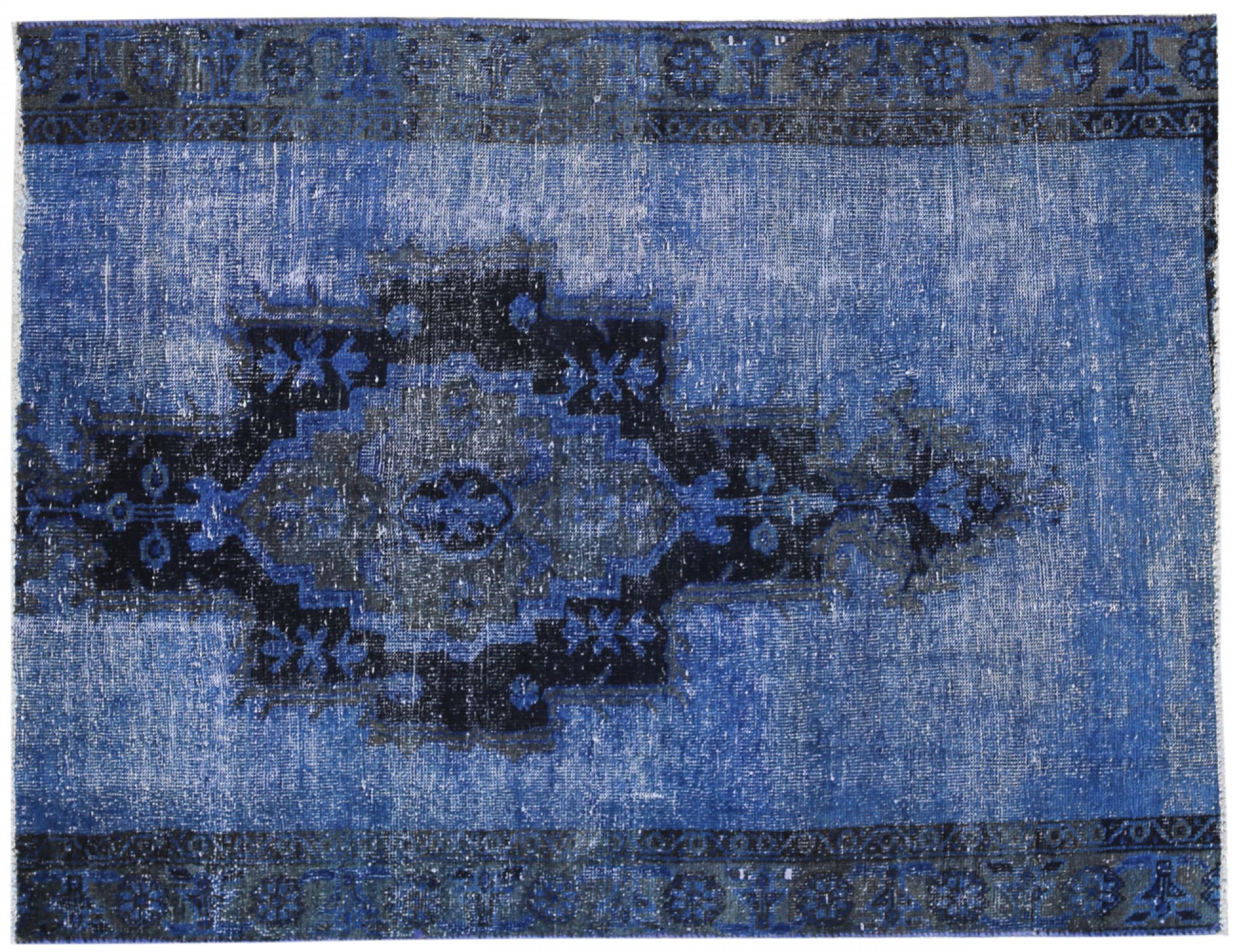 Vintage Carpet  blue <br/>162 x 110 cm