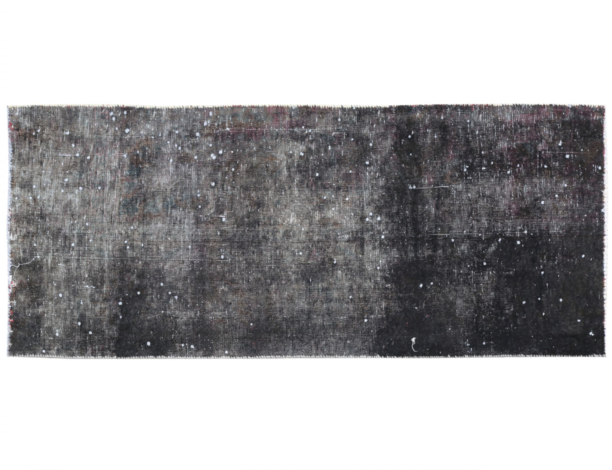 Vintage Teppich  schwarz <br/>173 x 75 cm
