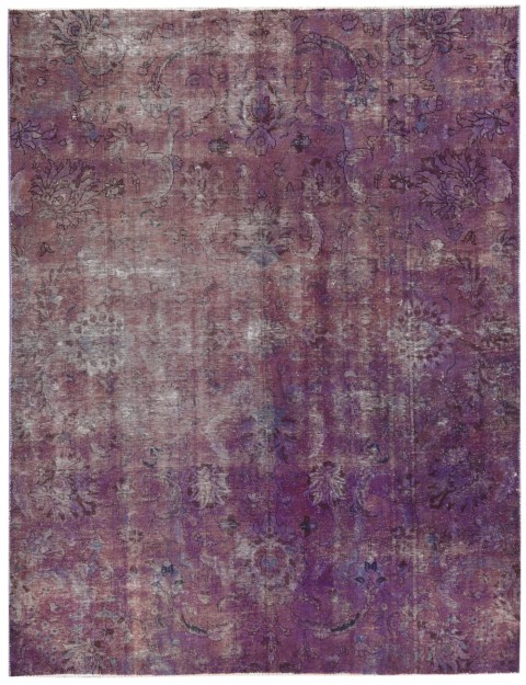 Lila Persien Vintage Teppich 263 x 209 cm