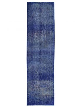 Vintage Tapijt 320 X 80 blauw