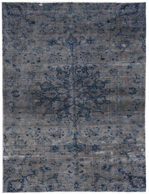 Grau Persien Vintage Teppich 279 x 169 cm