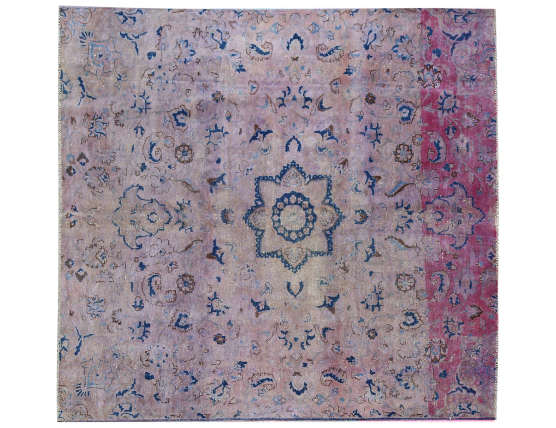Tappeto Vintage  viola <br/>218 x 206 cm