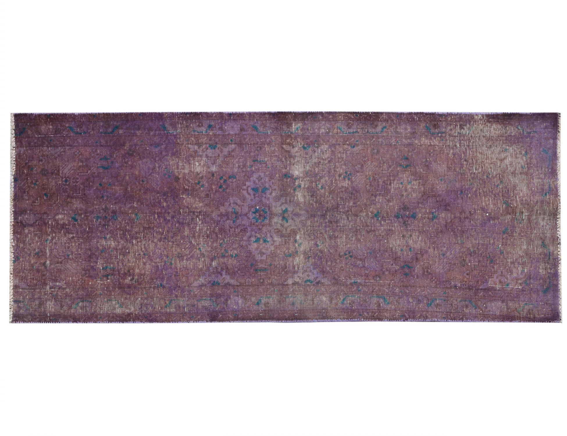 Vintage Teppich  lila <br/>212 x 82 cm