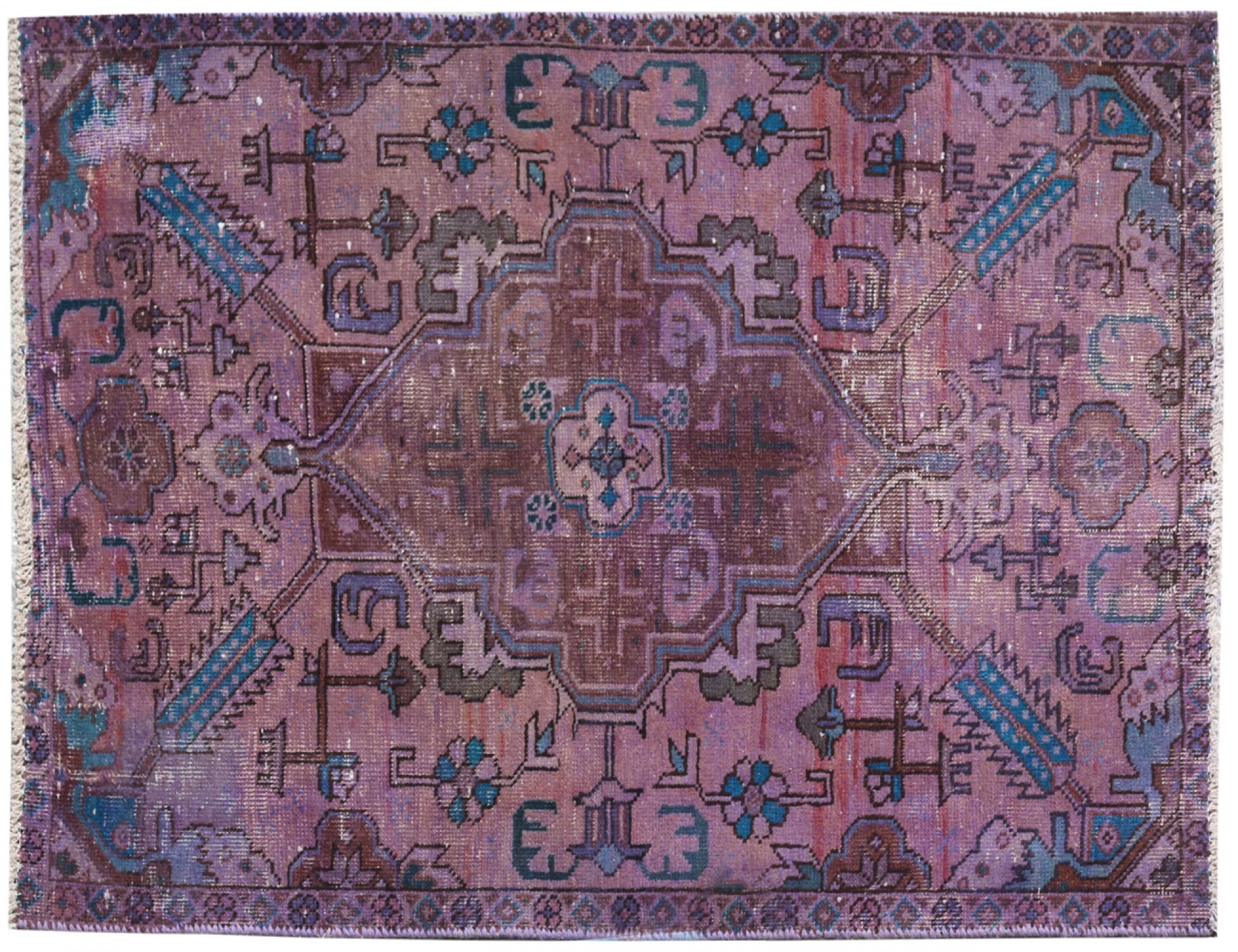 Vintage Teppich  lila <br/>146 x 108 cm